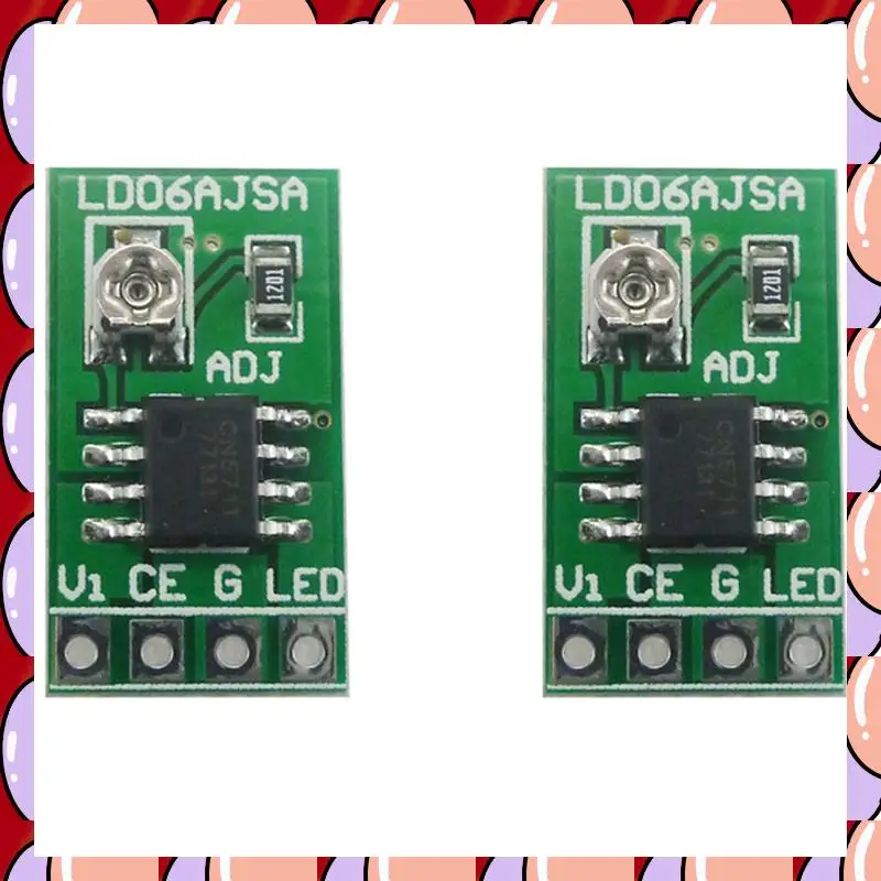 A72Z 2X DC 3.3V 3.7V 5V LED Driver 30-1500MA Constant Current Adjustable Module PWM Control Board For USB 18650 Li-