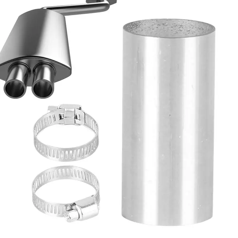 

Butt Joint 24mm Stainless Steel Exhaust Joint Sleeve Coupler Sturdy Matched Chimney Exhaust Pipe Accessories For Home