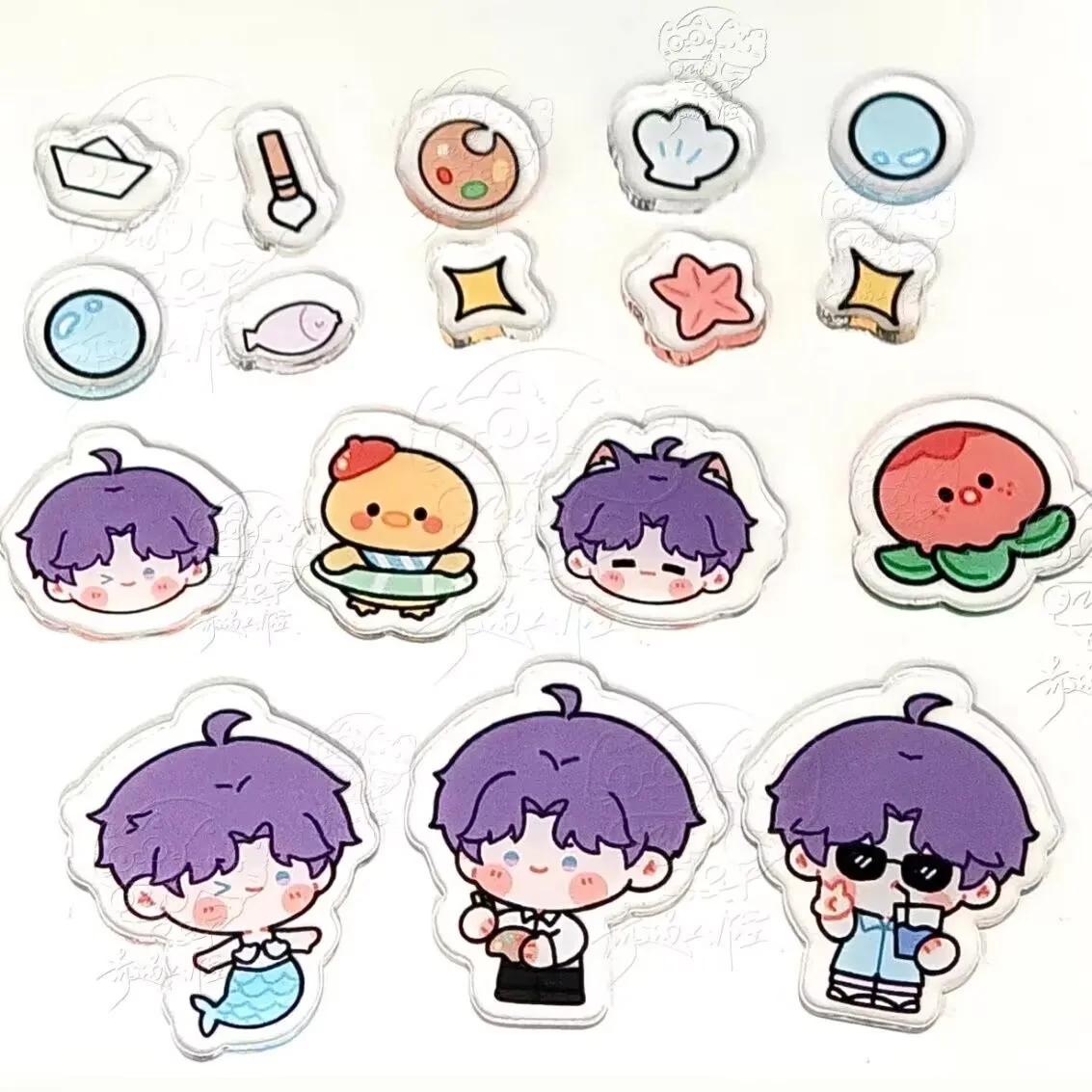 【Любовь и глубокий космос 】 Qi Yu, Li Shen, Shen Xinghui, Qin Che, акриловые листы 1-3 см, аксессуары своими руками для небольших украшений