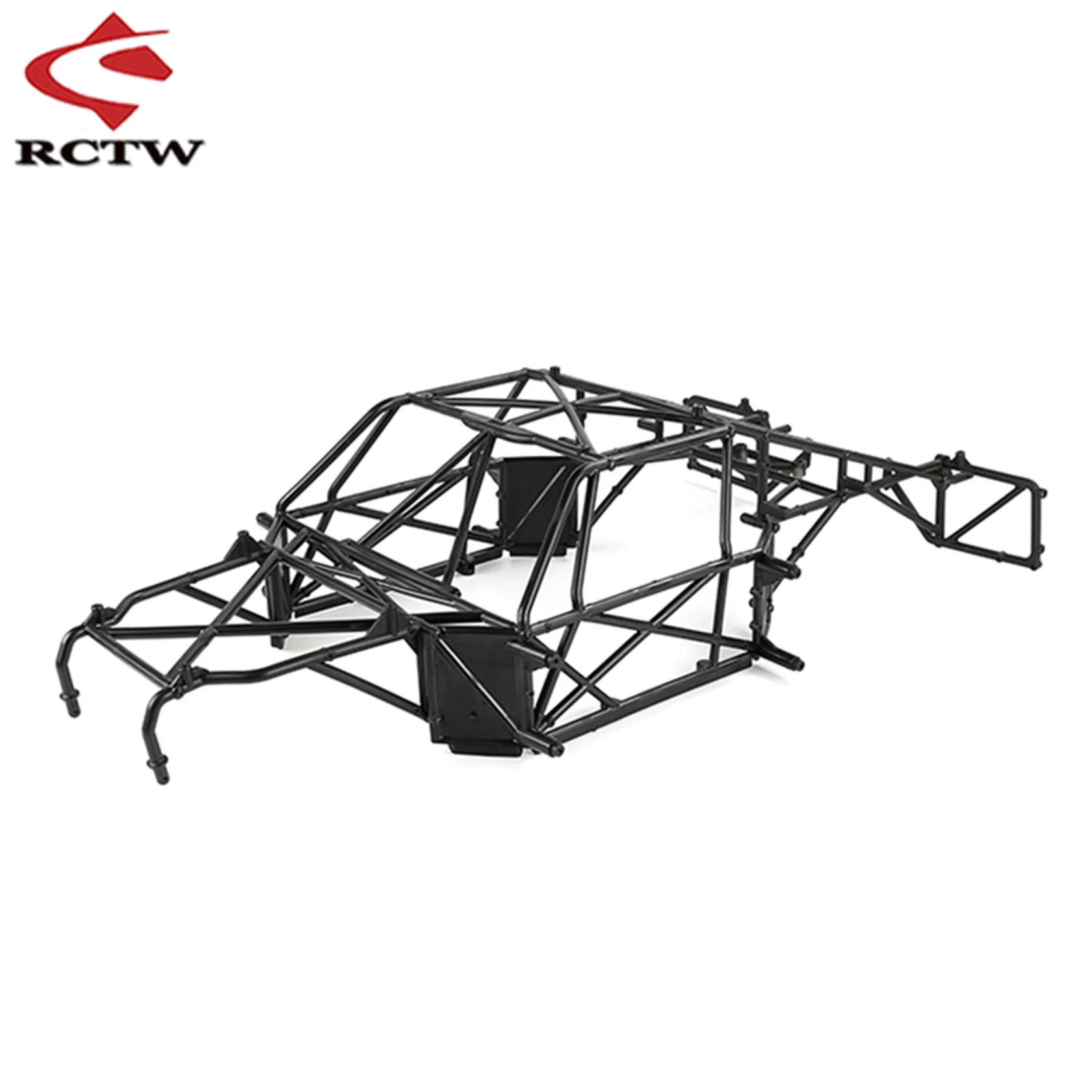 Odporny na upadki karoseria samochodu lub czarny zestaw montażowy klatki bezpieczeństwa do 1/5 Losi 5ive T Rofun Rovan LT KM X2 Rc Cars Gas Parts