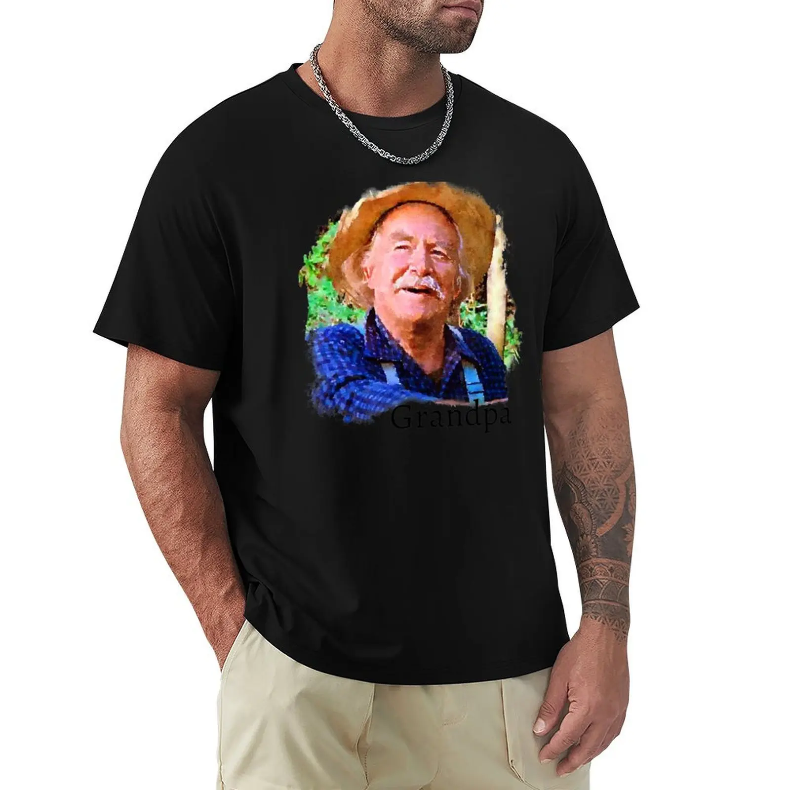 Grandpa The Waltons T-Shirt t shirt man luxury T-Shirt