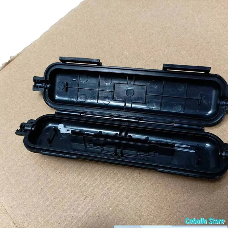 Picture 4: 10pcs Fiber Protect Box black Color Splicling Ftth Fiber Accessories Fiber Protection box Suitable for optical fiber splices