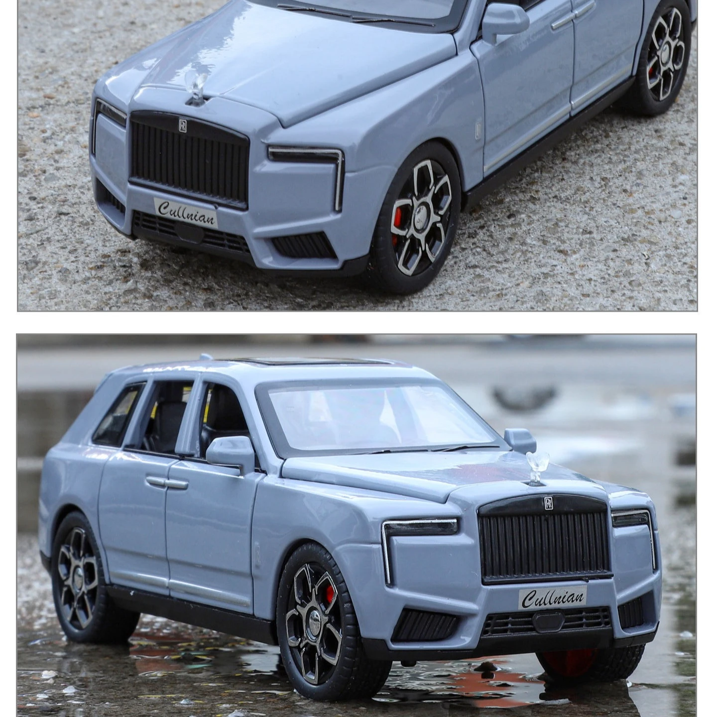 1:32 カリナン SUV 合金高級車モデル ダイキャストメタルおもちゃ車両 車モデル サウンドとライトシミュレーション 子供向けギフト