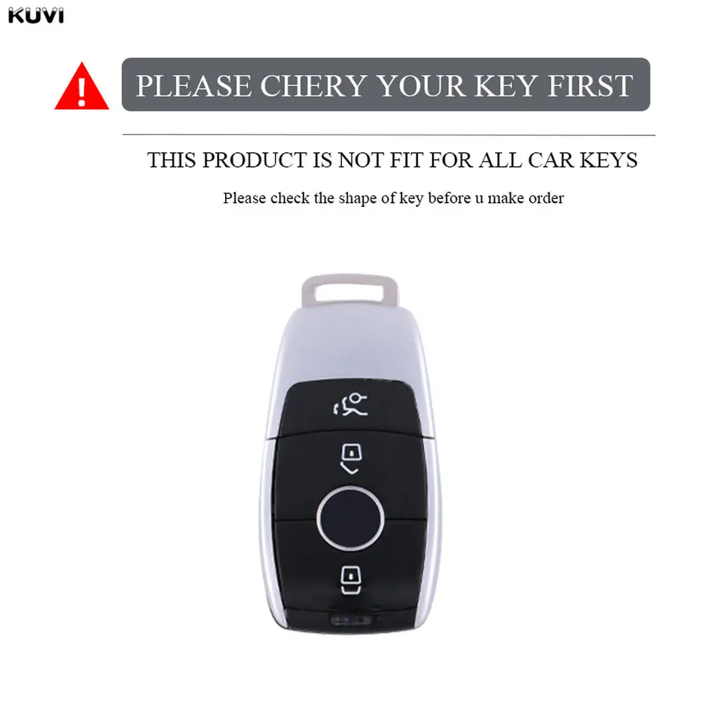 Fashion TPU Style Car Key Case Cover For Mercedes Benz A C E S G Class GLC CLE CLA GLB GLS W177 W205 W213 W222 X167 AMG Keyless - view 4