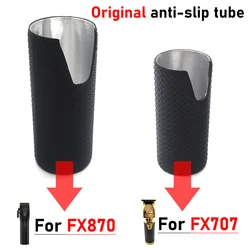 BAB FX870 FX707 용 고무 슬리브, 전기 헤어 클리퍼, 미끄럼 방지 장식 교체 이발 기계 액세서리, 오리지널