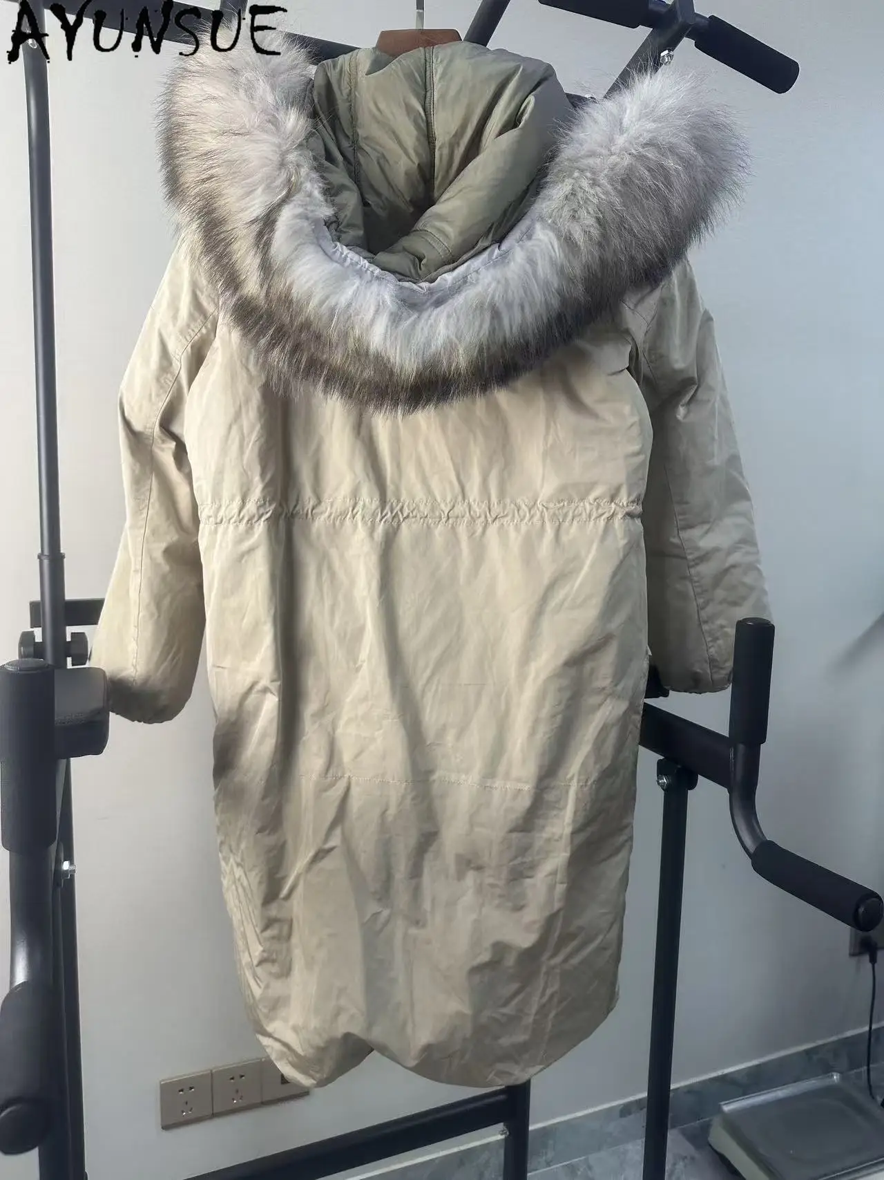 AYUNSUE Winter Down Jacket Men Clothes 90% White Duck Down Mens Coats Unique Coat Promotion Minor Flaws Non Refund Non Exchange