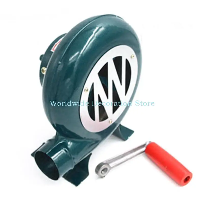 Q39B 200 واط المحمولة منفاخ مروحة اليد موقد كرنك اليد أداة تستخدم في الهواء الطلق منفاخ الهواء الحديد والعتاد دليل شواء مشعل نار