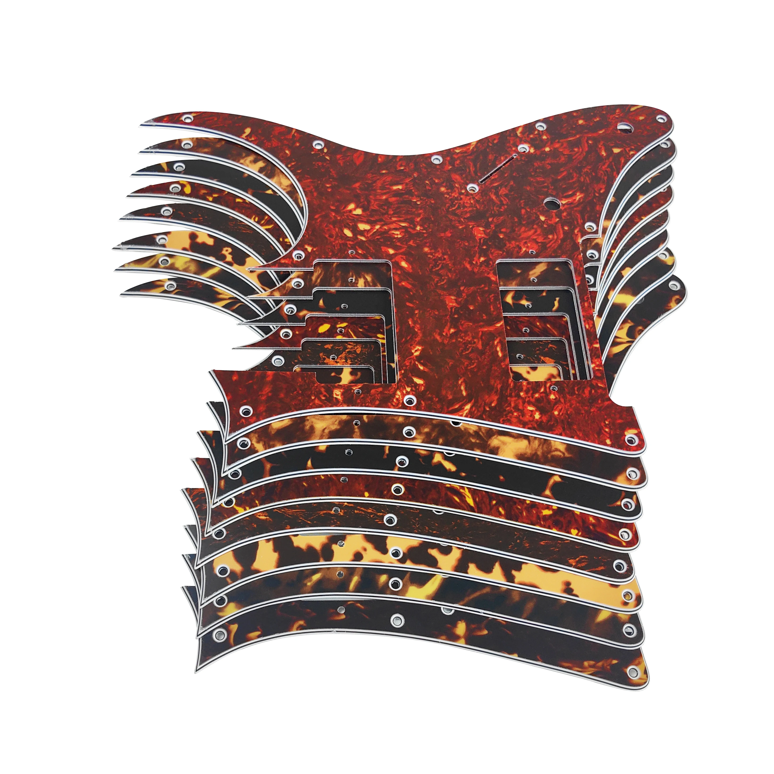 Pleroo Custom Guitar Parts - For MIJ Ibanez RG350 DXZ HH Pickups Guitar Pickguard Cratch Plate Multicolor Choice #2