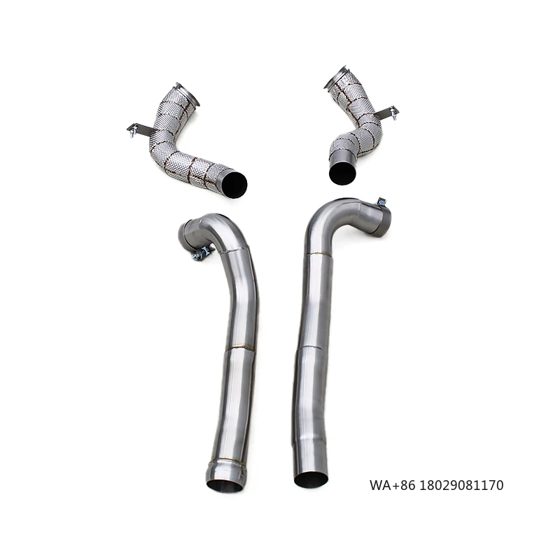 

Автомобильный теплозащитный экран для выхлопной системы GT/GTS 4.0 2014-2023 Boska Racing, нержавеющая сталь, труба свободного потока