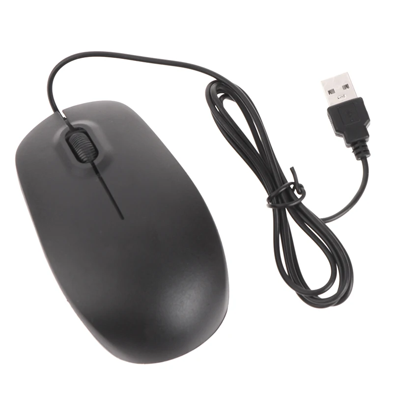 1pc For Dell MS111USB Wired Mouse Notebook Desktop Office Computer Mouse USB Wired Mouse For PC Laptop Office Accessories
