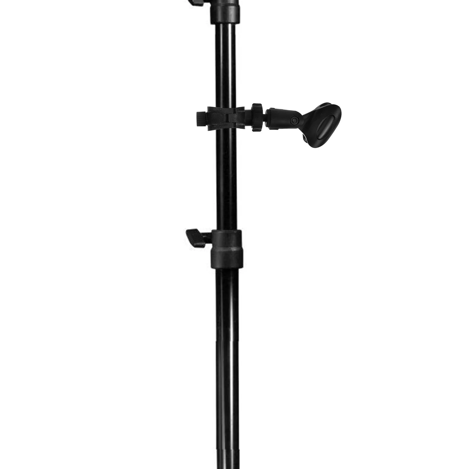 

Microphone Clip Accessories Sturdy Plastic Mic Stand Clip Black Holders Wireless Mics Tripod Camera Universal Holder