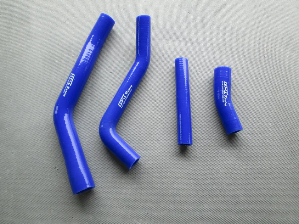 Blue Silicone Radiator Hose For 2010-2013 Yamaha YZ450F 2010 2011 2012 2013