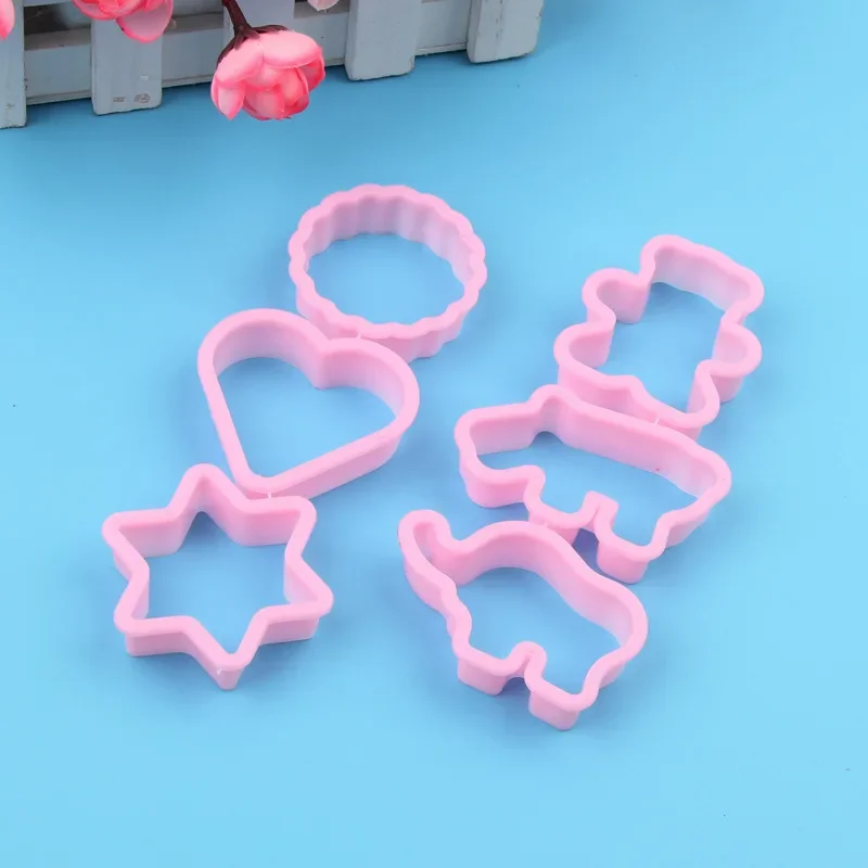 Hot Slimes Soft Clay Flower Animals Letter Number Tool Plasticine Modeling Cutter Plastic Sculpture Play Dough Toys for children