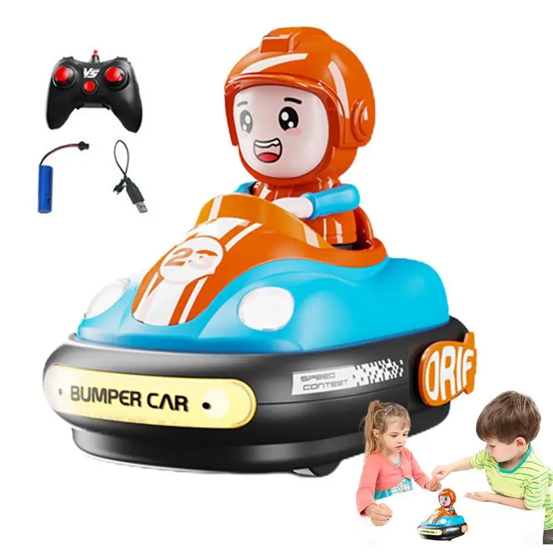 Remote Control Car Small Bumper Car with Remote Control Ejecting Car Toy Game Toddler RC Bumper Car Battle Car Toys for