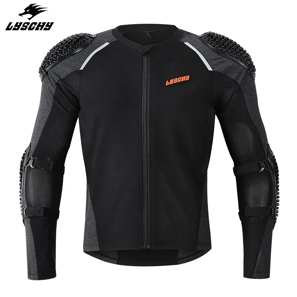 Motorcycle Protective Jacket Motorcorss Body Armor Skateboard Snowboarding Undershirt Chest Shoulder Elbow Protectors CE Level 2