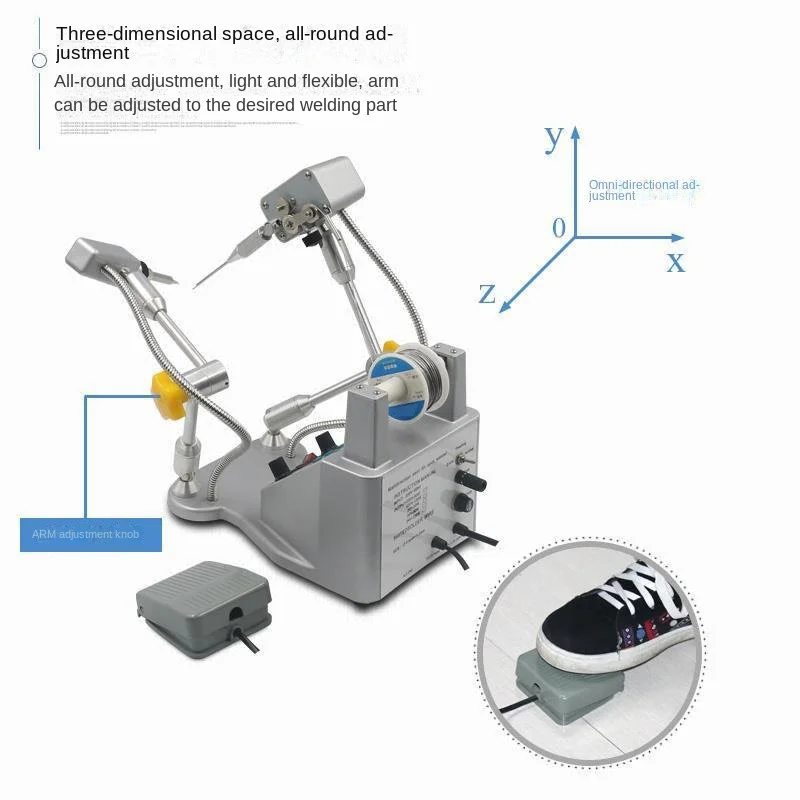 

NEW NEW 120W Precision Digital Automatic Tin Machine Adjustable Speed Soldering Station for Electronic Component Soldering