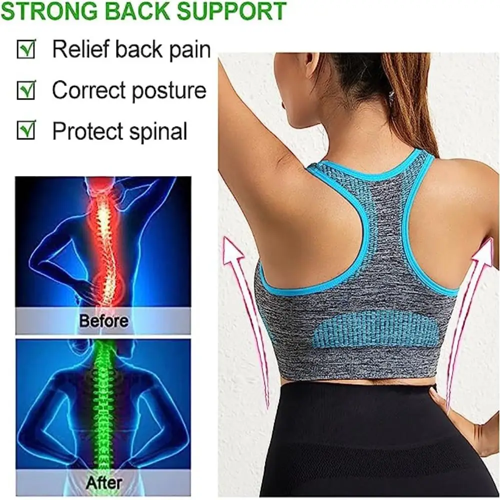 New Ion Lifting Lymphvity Detoxification Bra Seamless Comfort Breathable Fabric Sport Bra Shaping Powerful Lifting Bra for Women