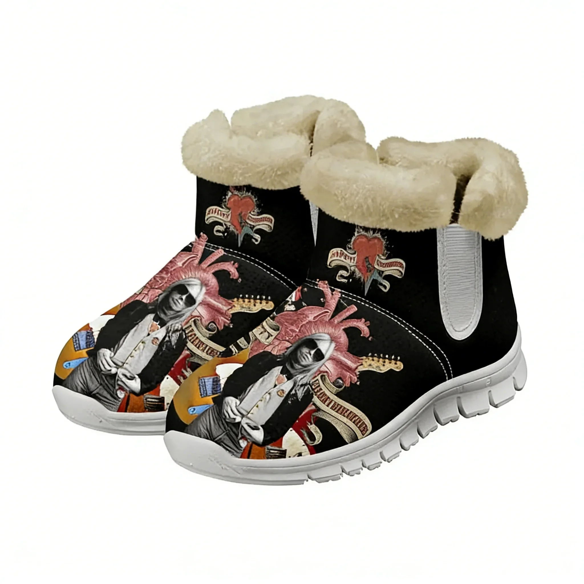

Tom Petty-heartbreakers Rock Band Snow Boots Mens Womens Shoes Keep Warm High Quality Casual Lightweight Sports Custom Sneakers