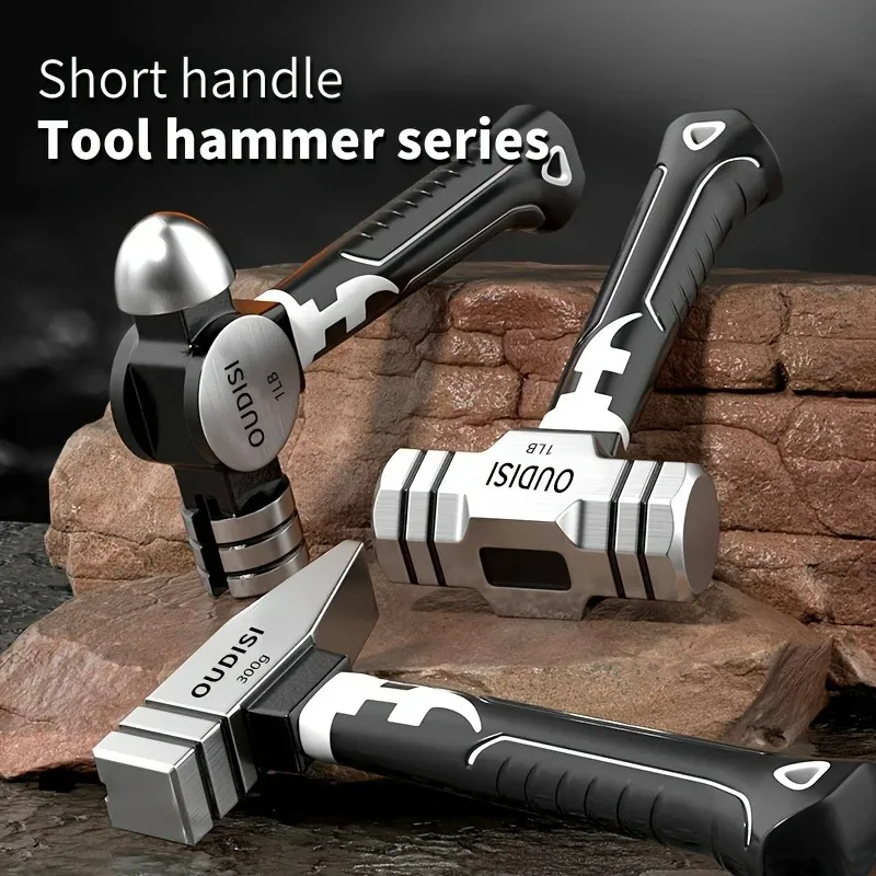 Mini Stubby Claw Hammer, Multi-functional Household-Hammer, Installation Hammer Mini Hand-Hammer, Carpenter-Hammer,  Claw Hammer