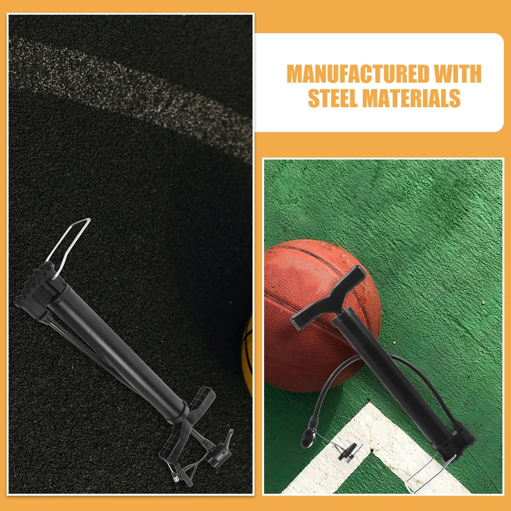 2pcs Portable Air Pump For Balls Lightweight Hand Pump For Basketball Soccer Yoga Bike Tires Balloon Inflatable Sports Equipment