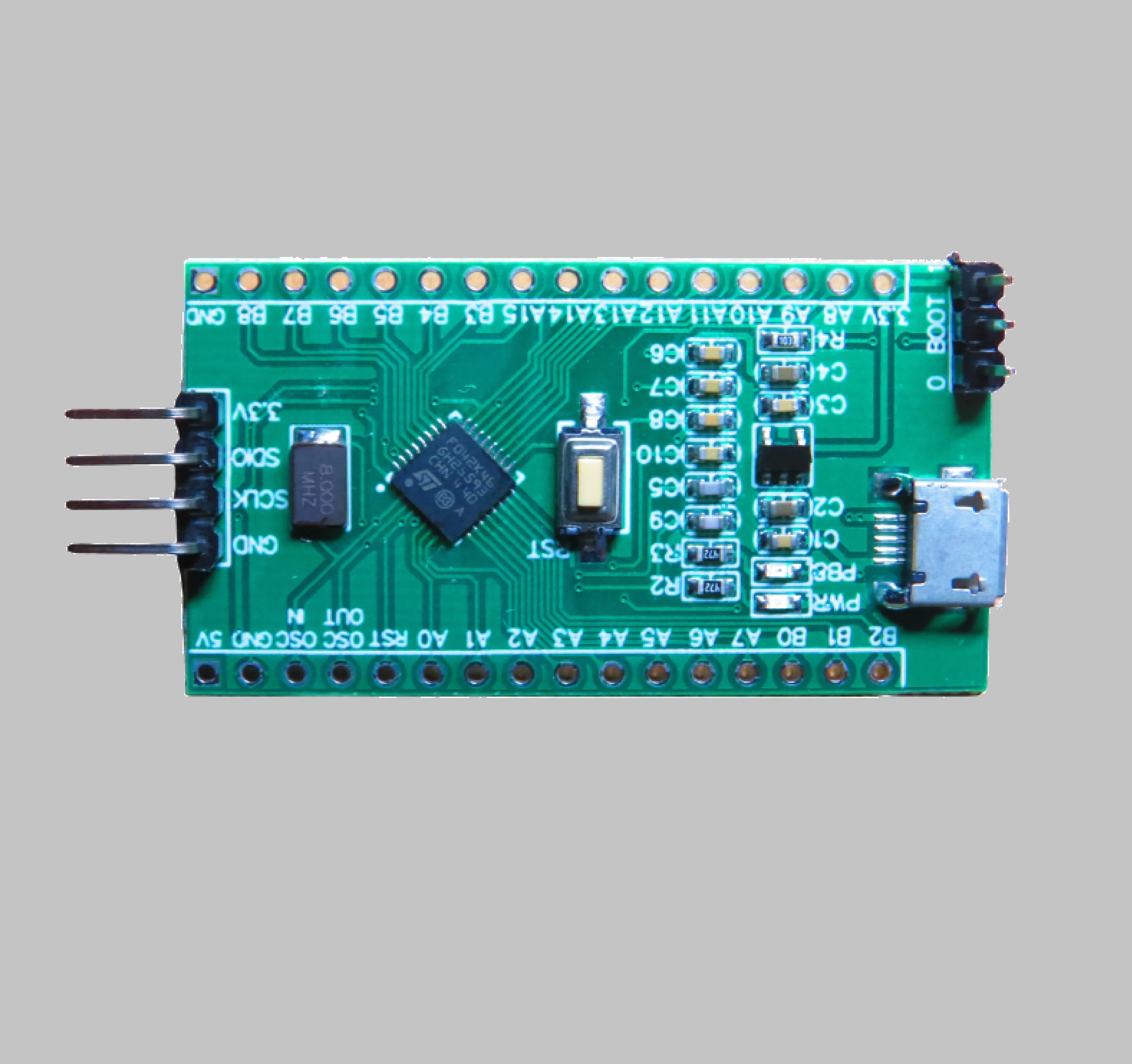 

Gd32f130k6u6 Core Board Is the Smallest System Development Board than Gd32f130, Replacing Stm32f031k6u6