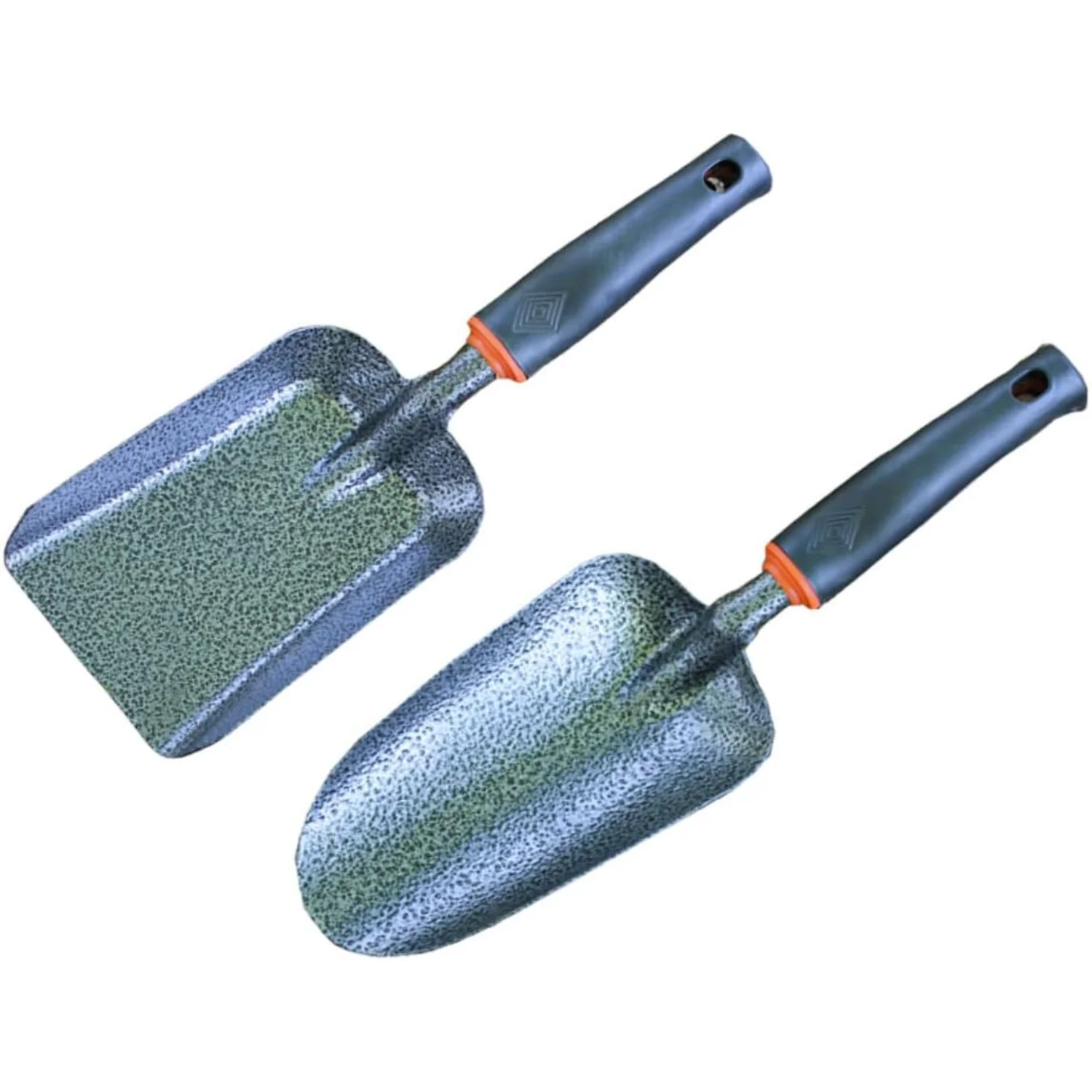 2pcs Shovel T Tool Trowel Hand for Digging Transplanting Gardening Metal Pooper Scooper Hoe Rake Fertilizing Spades Iron Thicken