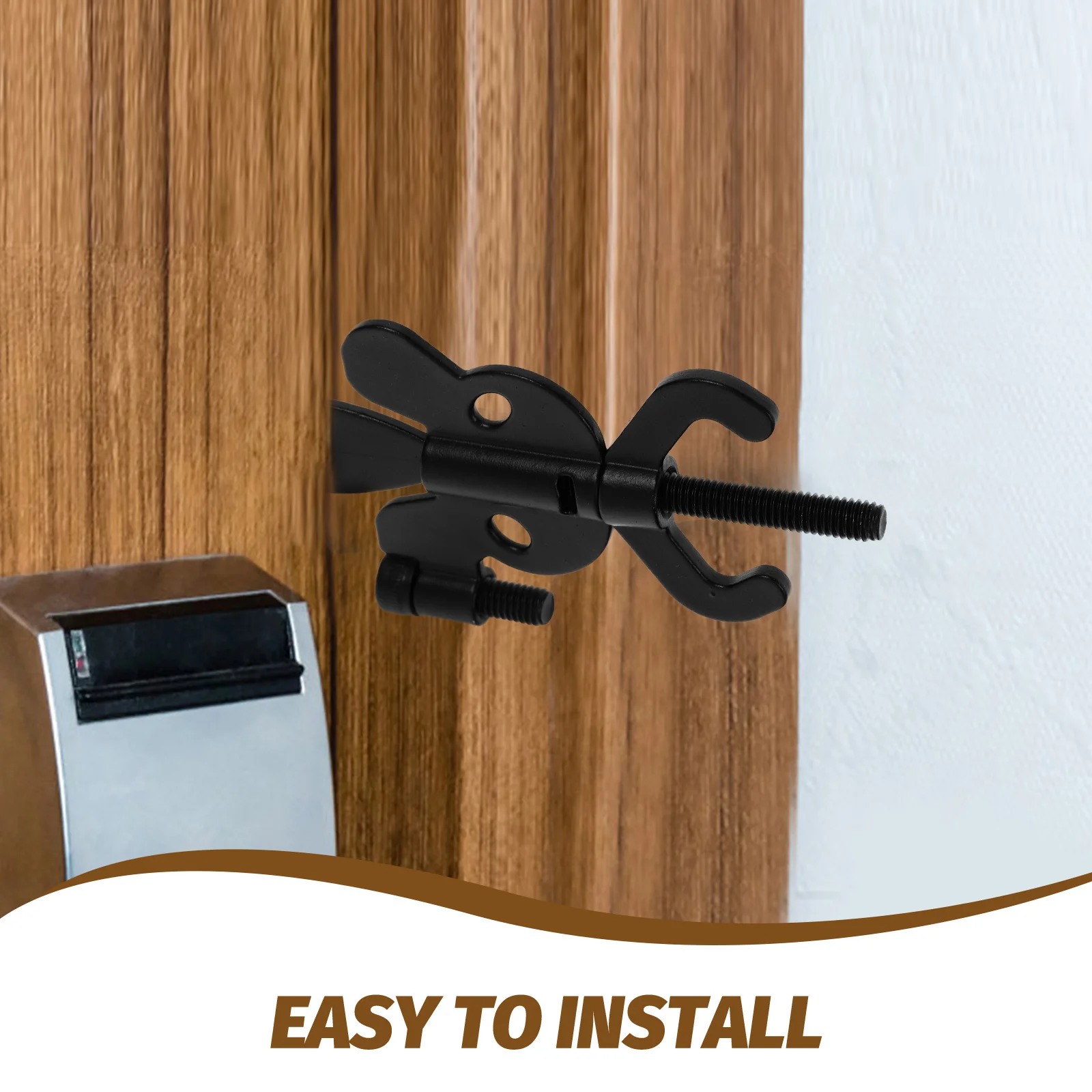 

Portable Lock For Hotel Room Security Heavy Duty Door Stopper Home Office Dorm Travel Use Compact Light Metal Door Security