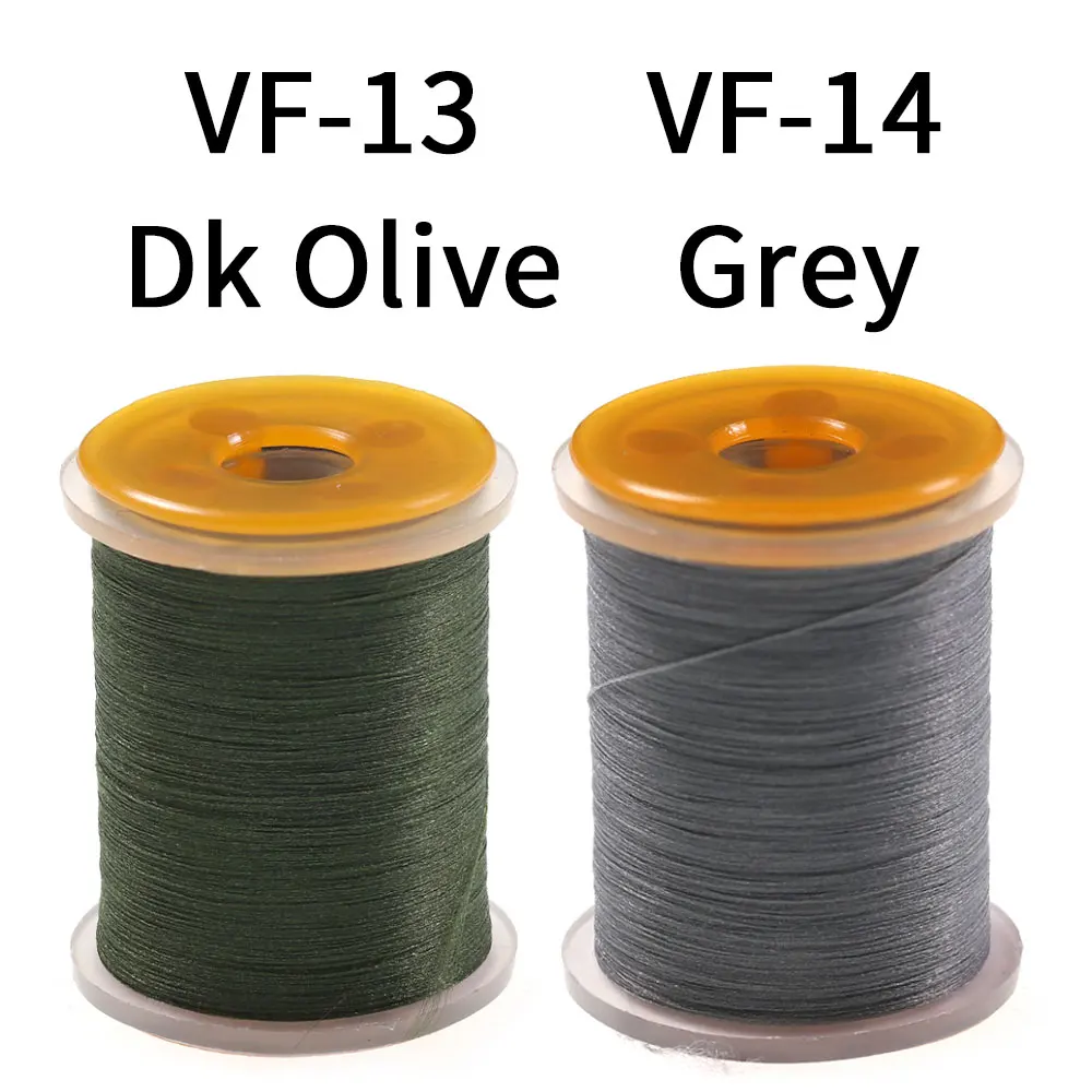 1 Stück/2 Stück 140D Fliegenbindefäden, Nylonfaden, Fliegenbindematerial für Mücken, Nymphen, Scud, trockene und nasse Fliegen für verschiedene Größen # 6~ # 14 – Detail 13