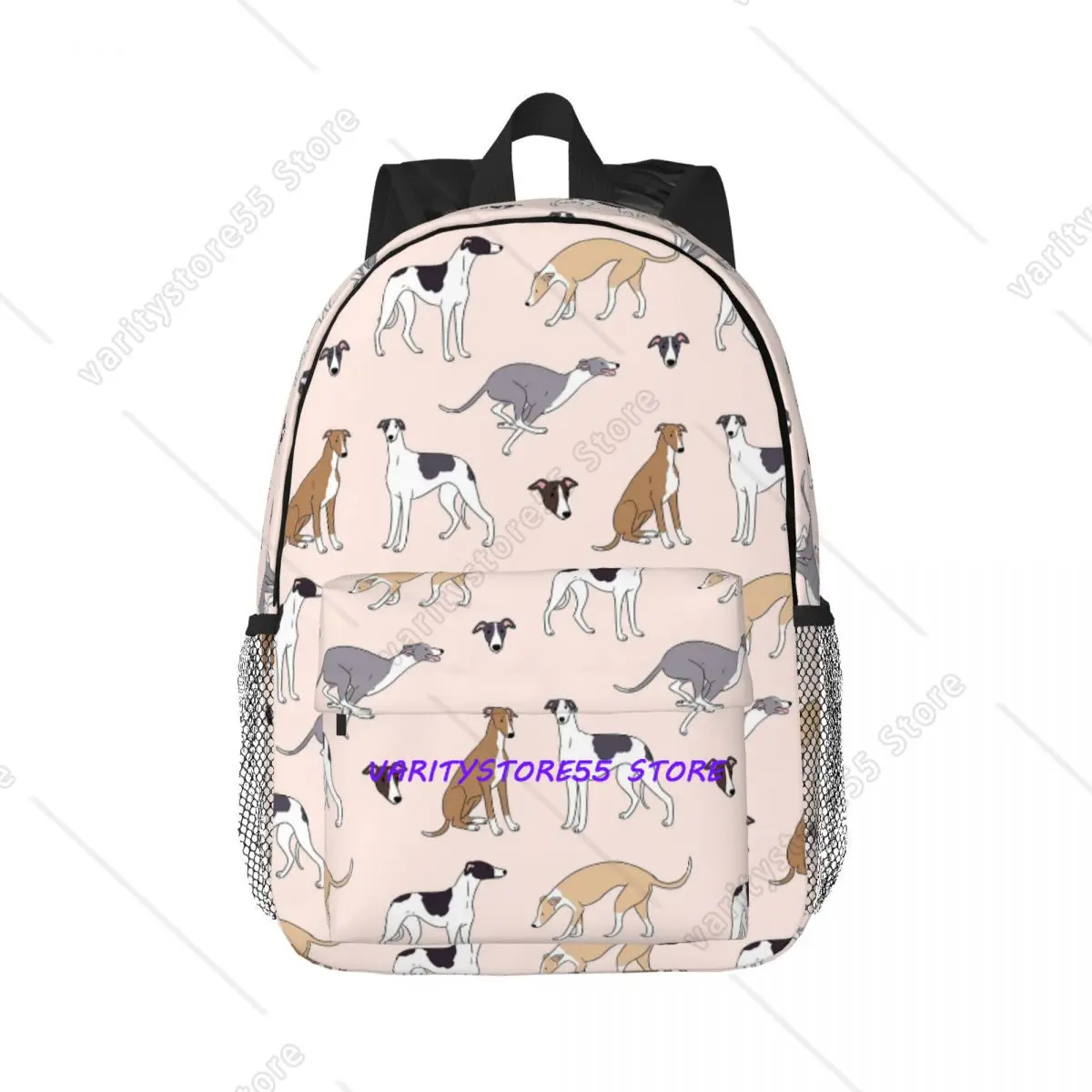 Greyhound Dogs Backpack Hot Sale Daypack Large Capacity Boys Girls BookBag Shoulder Bags for Men Women Children School Bag