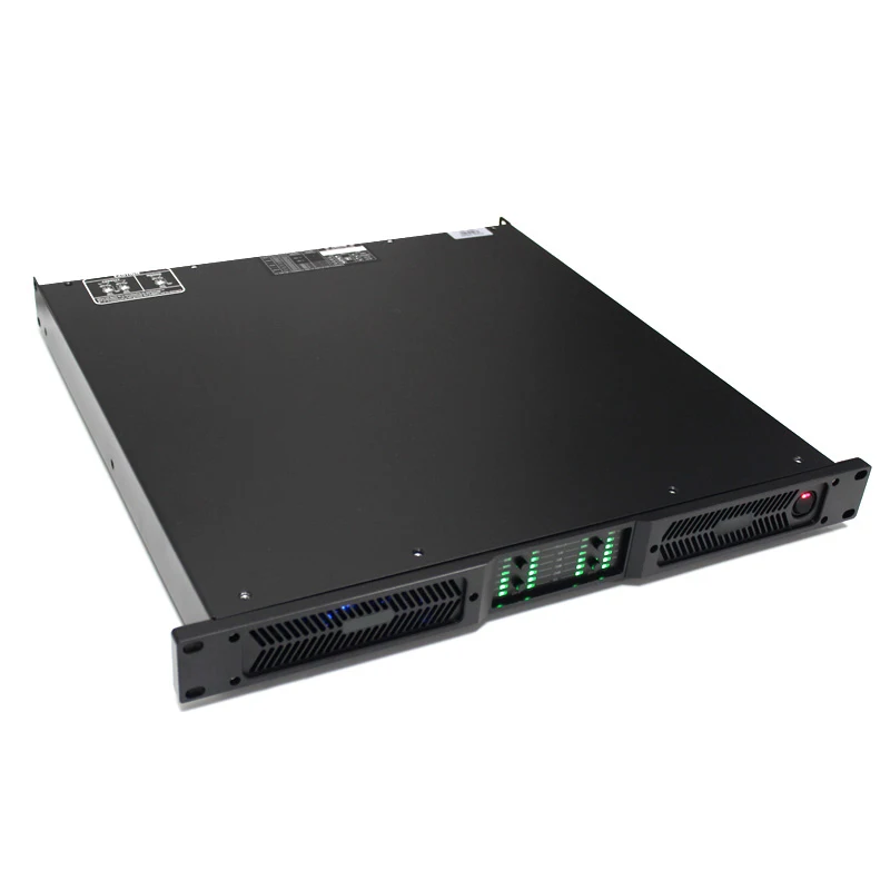 4 Channel High Power 2 Ohms Stable Digital Audio Amplifier Professional