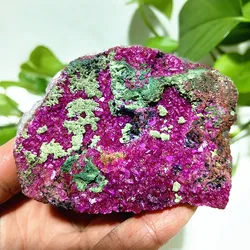 Natural Stone Cobaltocalcite Pink Crystal Raw Rock Mineral Specimen Room Decor Feng Shui Ornaments Chakras Reiki Healing Stones