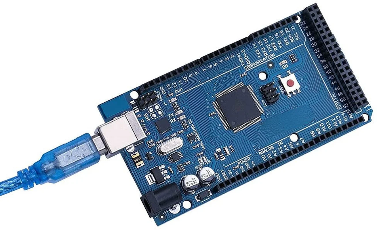 ELEGOO MEGA R3 Board ATmega 2560-16AU+ USB Cable Compatible with Arduino IDE Projects RoHS Compliant