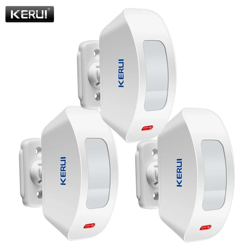 KERUI P817 Wireless Infrared Detector Curtain Sensor PIR Detector Burglar Alarm System Detector suit for all KERUI alarm