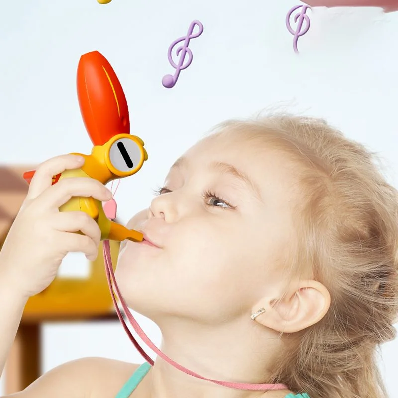 Outdoor Children's Water Bird Whistle Plus Water Bird Call Oral Muscle Training Lung Capacity Outdoor Entertainment Toy