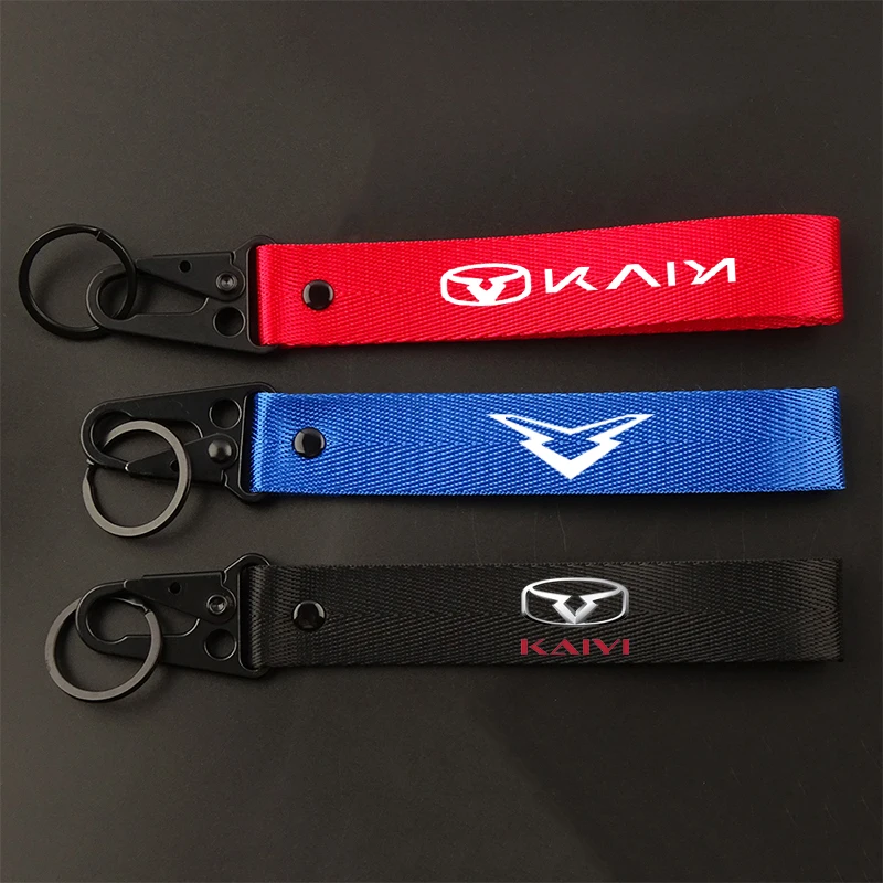 Car Styling Car Emblem keychain JDM Style Key Chain For Kaiyi E5 X3 X3Pro/EV Showjet Pro/EV Xuandu Kunlun Shiyue Car Accessories