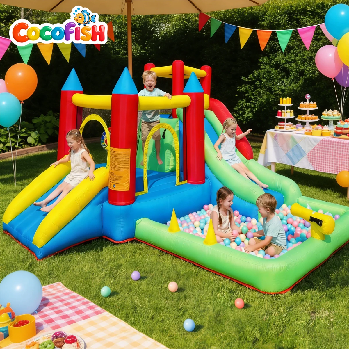 Kids Bounce House A…