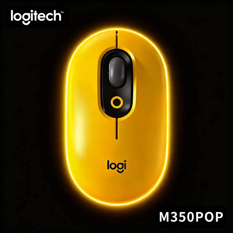 

Logitech M350 POP Bluetooth Mouse Colorful Design for Laptop Users & Remote Work