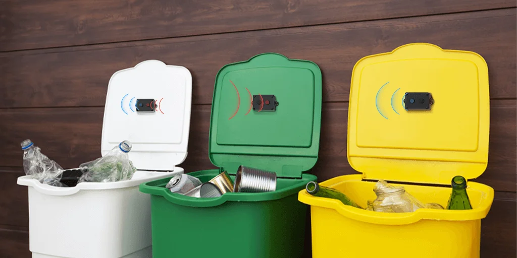 Lora Smart Bin Sensor for Smart City Waste Bin Management