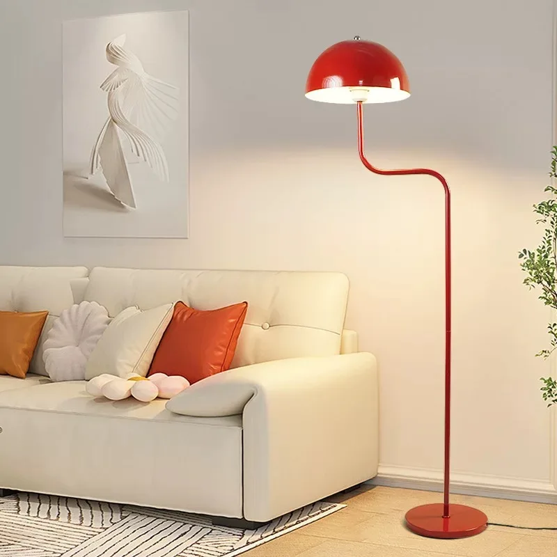 Danish Retro Mung Bean Sprouts Floor-standing Lamp Living Room Designer Bedroom Sofa Ambient Light