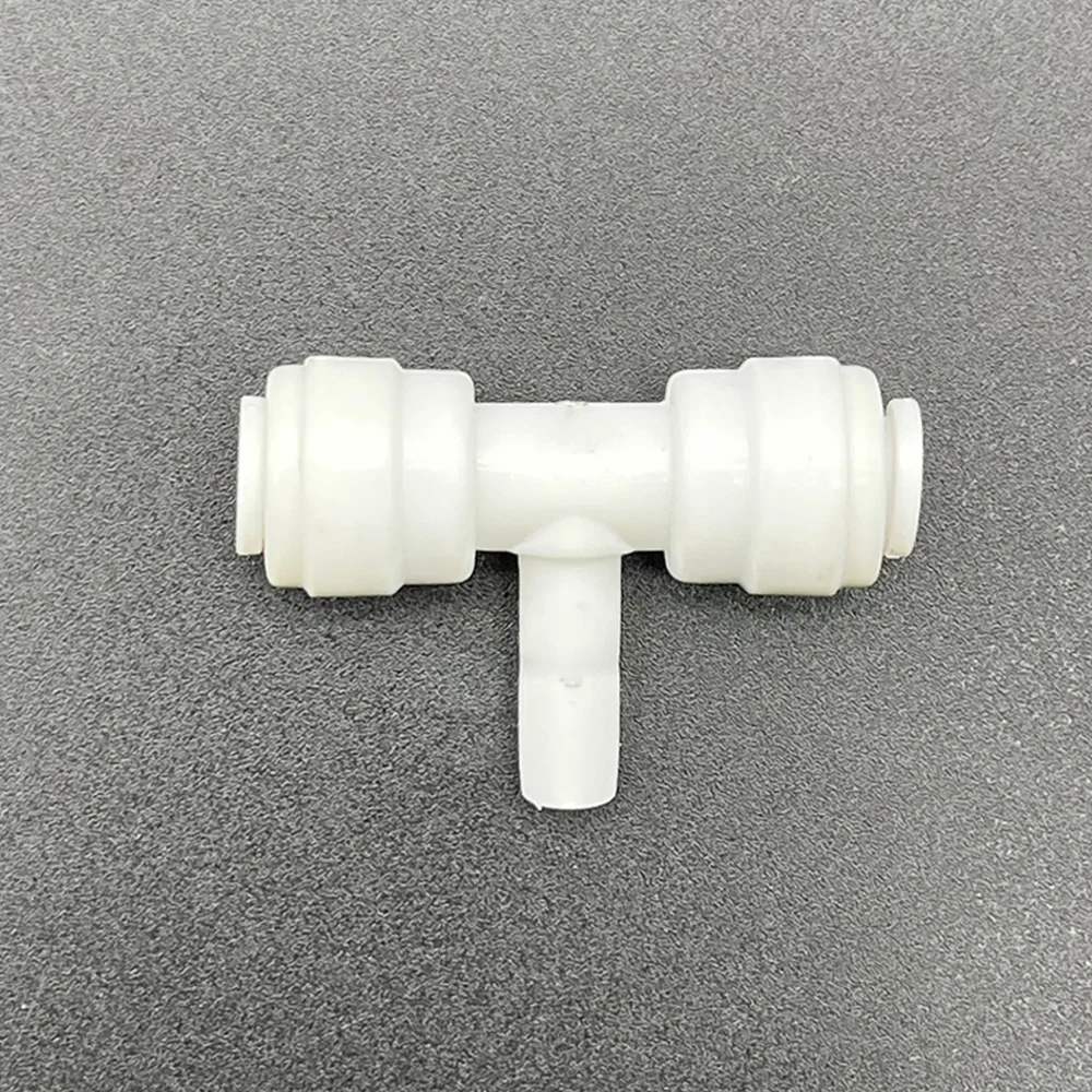 Kegland-Válvula De Plástico De 6,5Mm – 1/4 Pulgadas, Pieza En T De Empuje, Junta De Conexión Rápida, Herramienta De Barra De Elaboración De Cerveza — -13%, $0.1 Coupon, from $0.62 – 13% descuento – €0.62