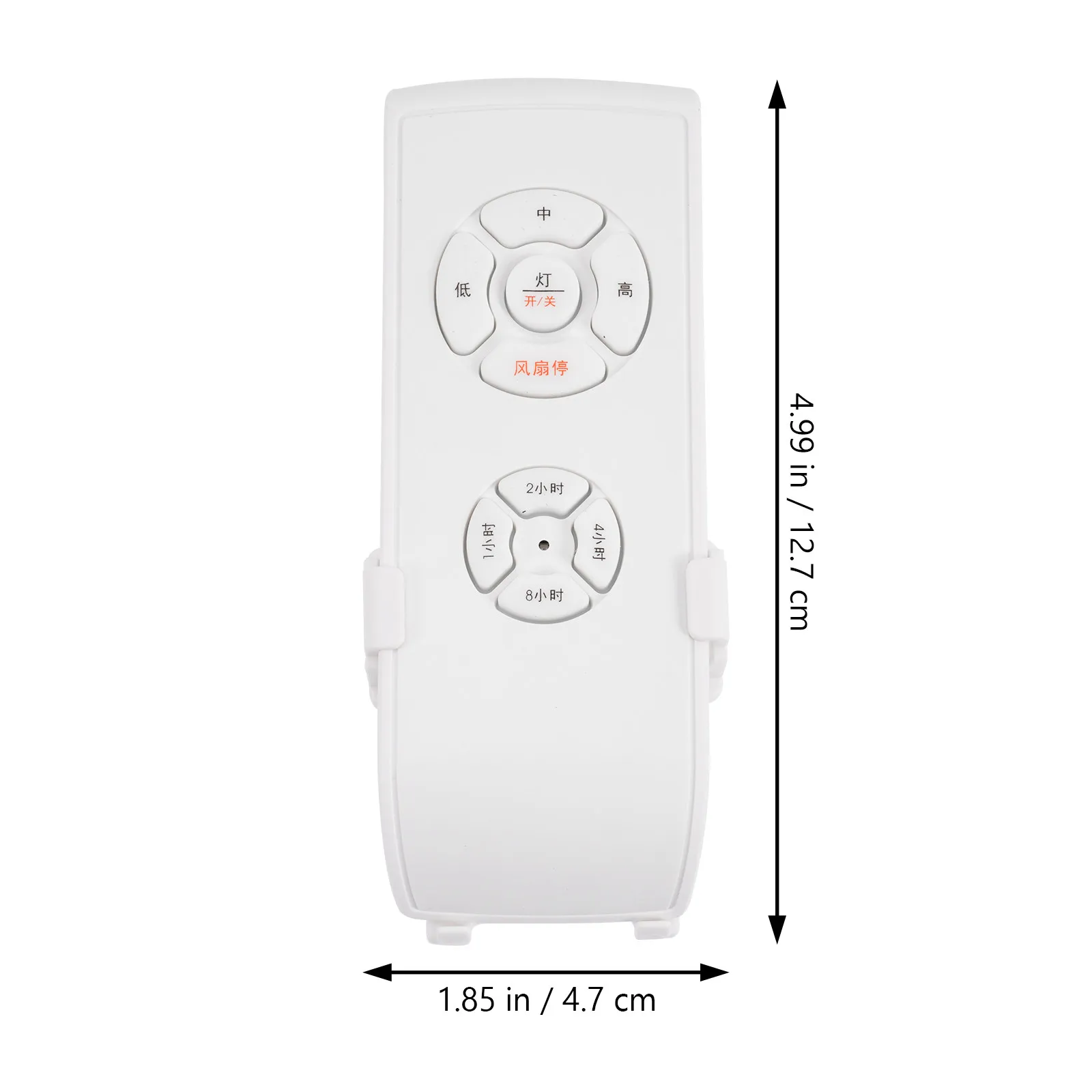 1Set Ceiling Fan Remote Control Universal Remote Replacement Kit Timing 3-Speed Wind Regulator Multi-Directional Sensing High