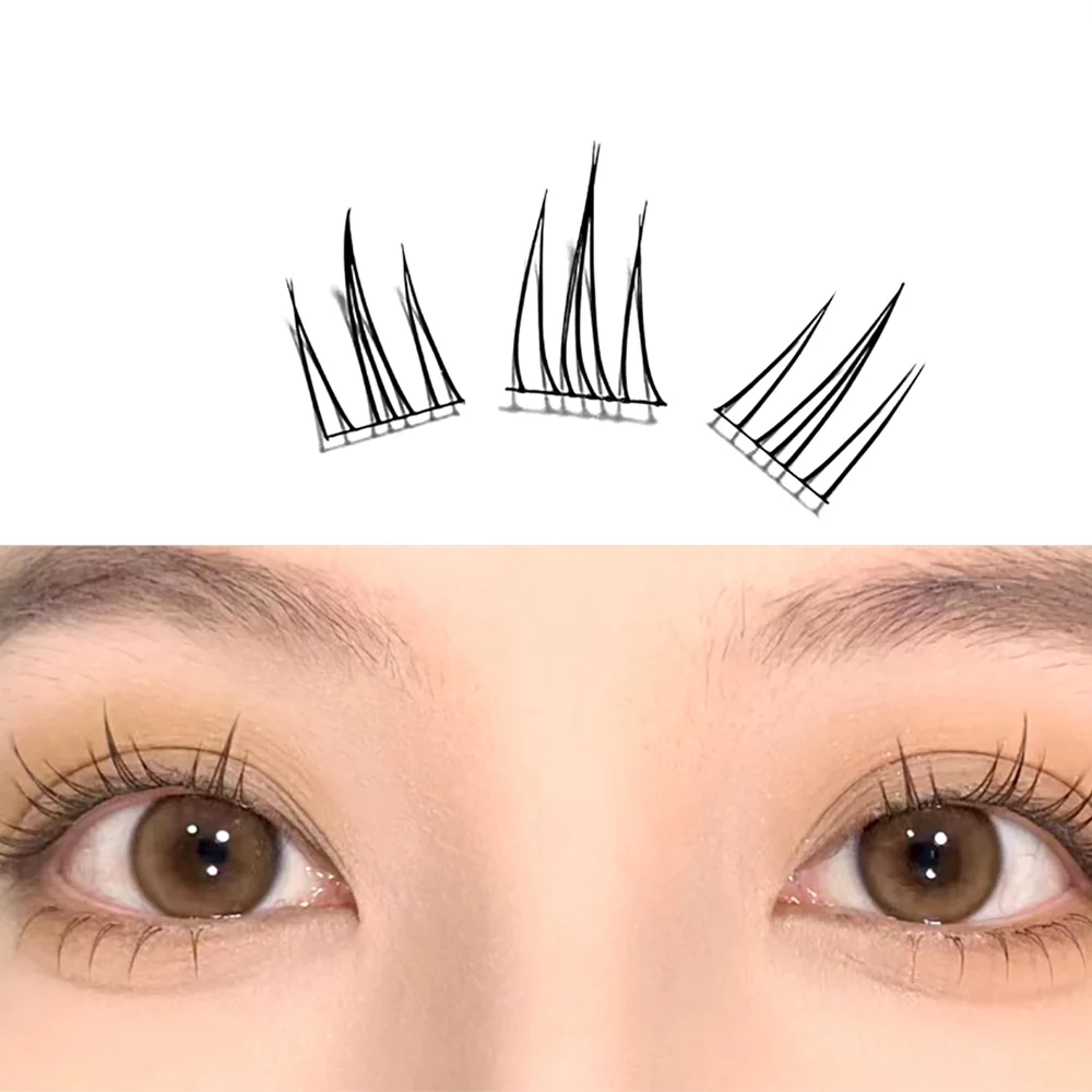 

Yelix Cluster Lashes Eyelash Clusters Manga Lashes 0.07mm C Curl False eyelashes False Eyelashes