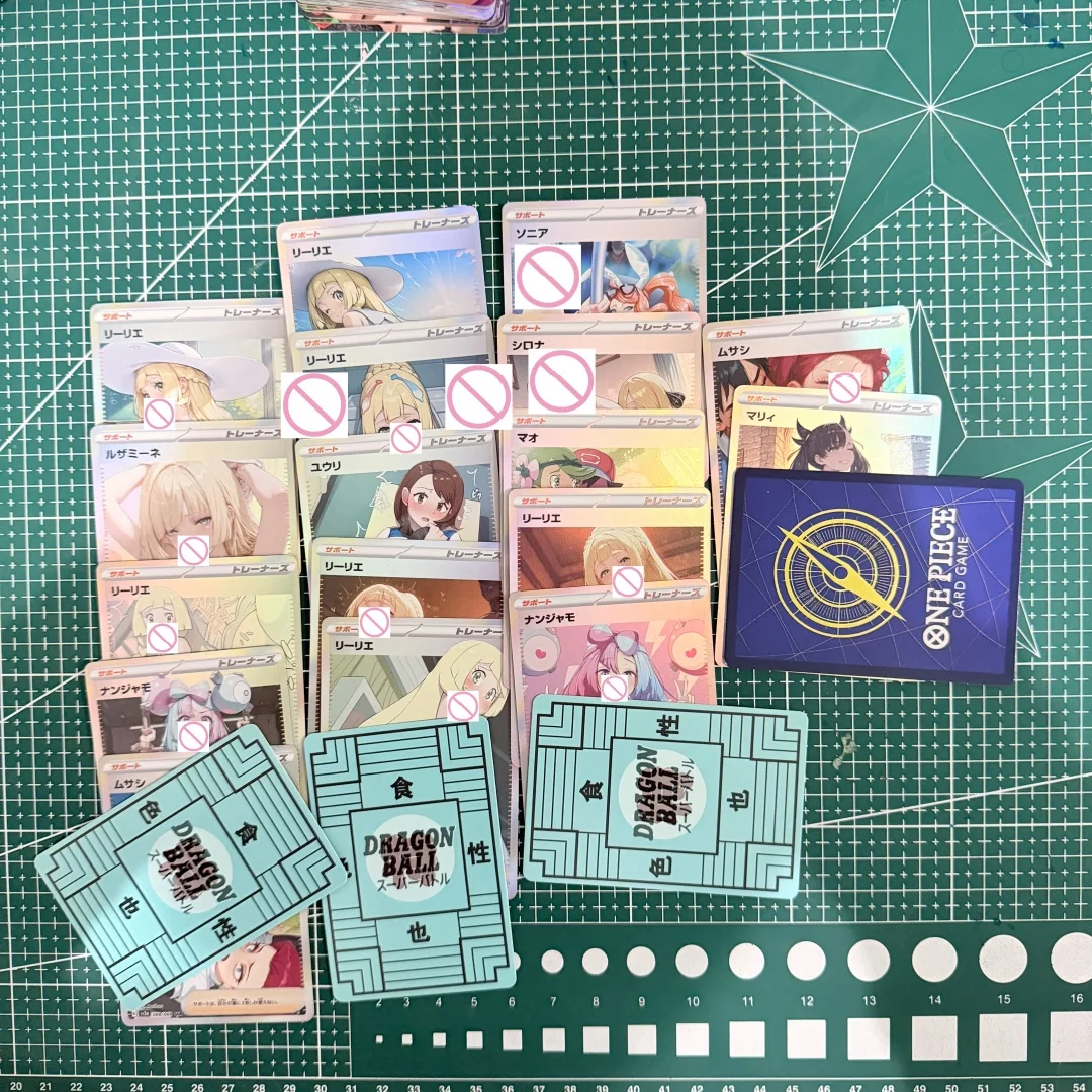 Anime Trainer Girl Jessie Cynthia DIY Matte Colorful Flash Card 63x88mm Nemona Nessa ACG Goddess Story Game Collection Card Toys view 5