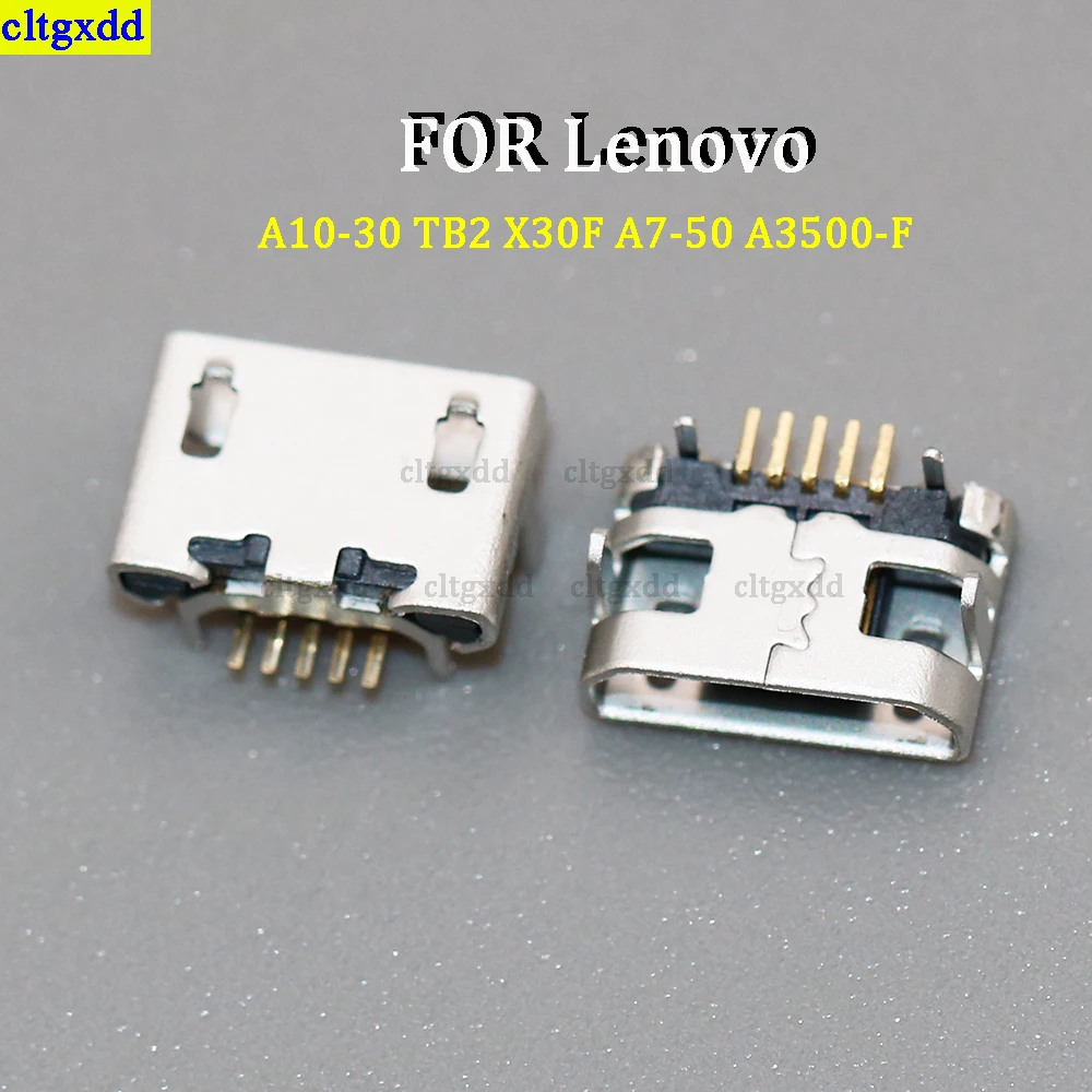 cltgxdd 1piece FOR Lenovo Tab 2 A10-30 TB2 X30F A7-50 A3500-F Mini USB Charging Port Jack Connector Phone Tail Plug Replacement