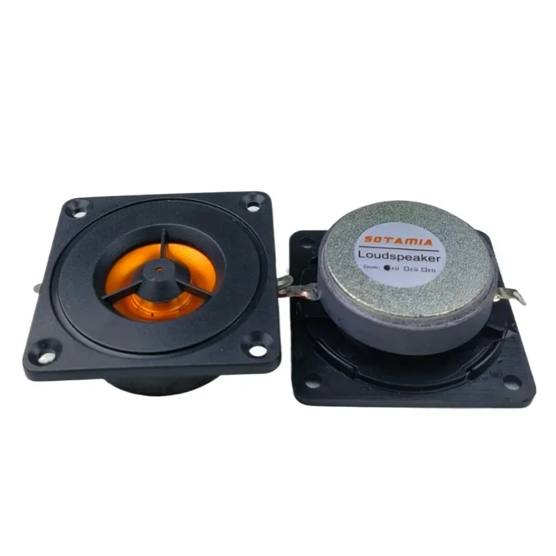 SOTAMIA 2Pcs 52MM 트위터 스피커 2 인치 4 옴 15W HIFI 고음 블루투스 스피커 사운드 스피커 오디오 수정 된 서브 우퍼