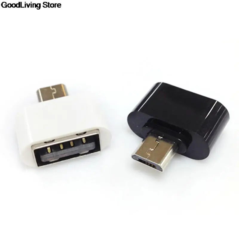 2pcs Mini OTG Cable USB OTG Adapter Micro USB To USB Converter For Tablet PC Android