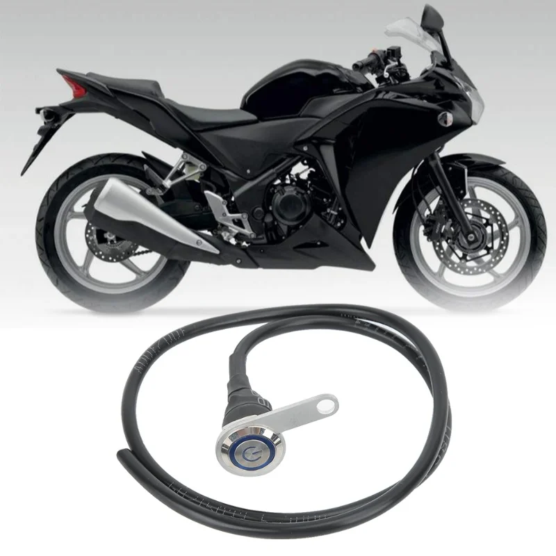 Picture 5: 22mm Spotlights Motorcycle Handlebar Switch Single Strip Stainless Steel 

Power Button