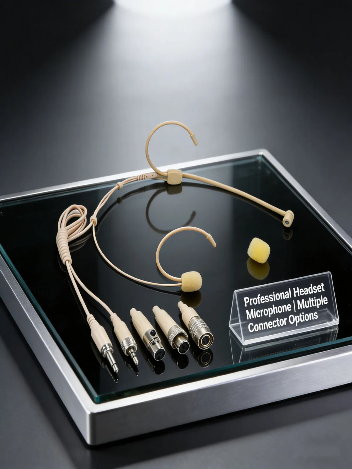 Super-Carodiode Mikrofon Hiperkierunkowy Izolujący Hałas do Shure Sennheiser AKG MiPro 4Pin 3Pin XLR 3.5mm Mikrofon Nagłowny — zdjęcie produktu 7