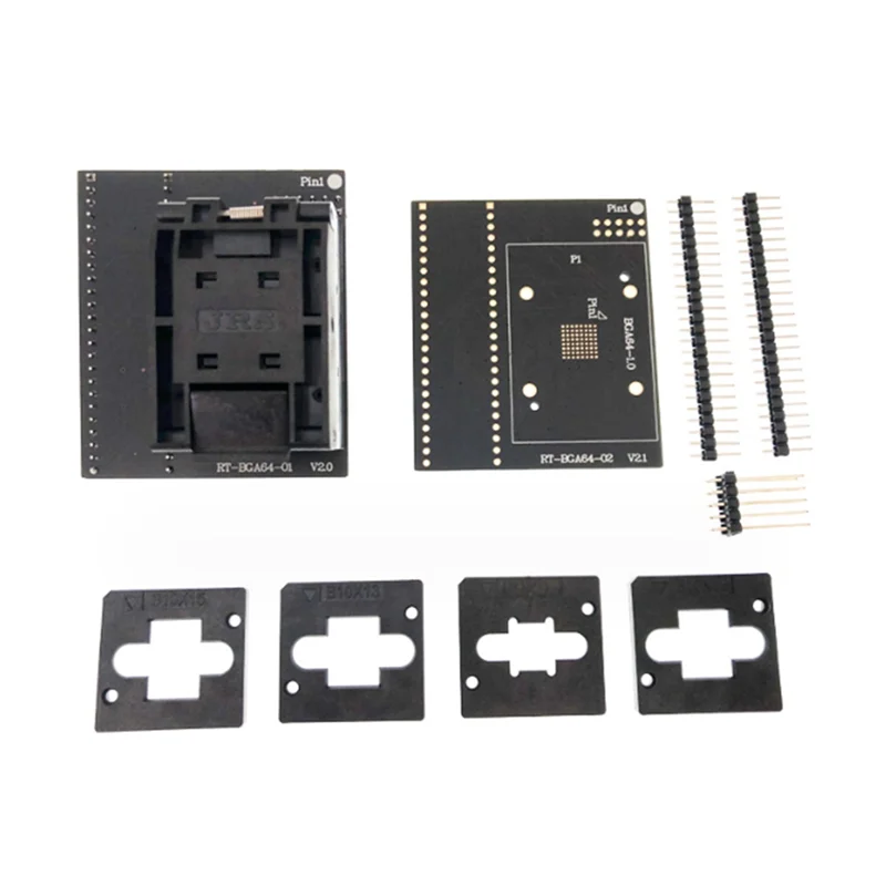 

Y45A-1 Набор адаптеров BGA64 с горящим сиденьем для программатора RT809H RT-BGA64-01 Разъем V2.0 4 шт. Рамка ограничителя 2 нижняя пластина Easy Insta