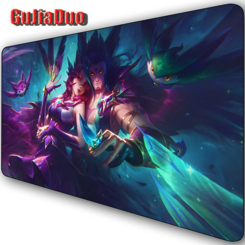 

League of Legends Gamer Mange Mouse Pad Laptop Keyboard Desk Mat Anti Slip Speed Anime Stuff Accessories Kawaii Play Mat Carpet